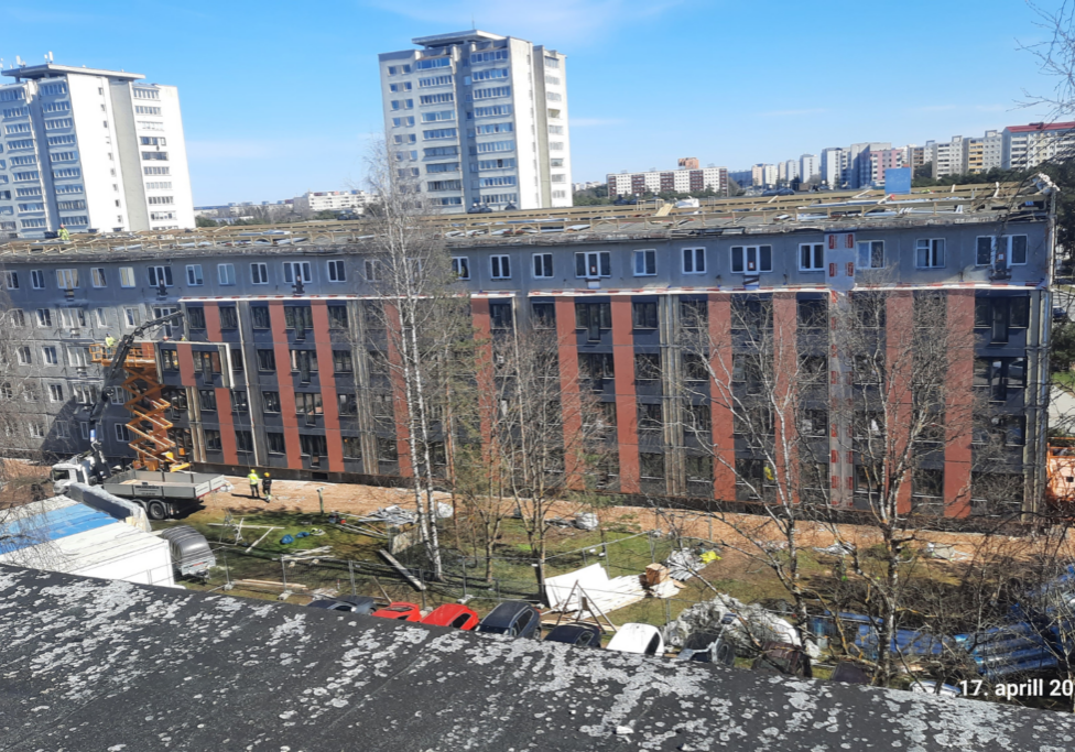 Tehaseline kortermaja rekonstrueerimine